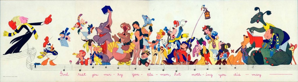 Disney Christmas Card (1940)